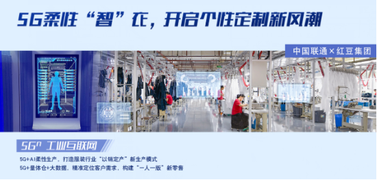 紅豆股份5G工廠入選工業互聯網示范名單，互聯網銷售迎來新機遇